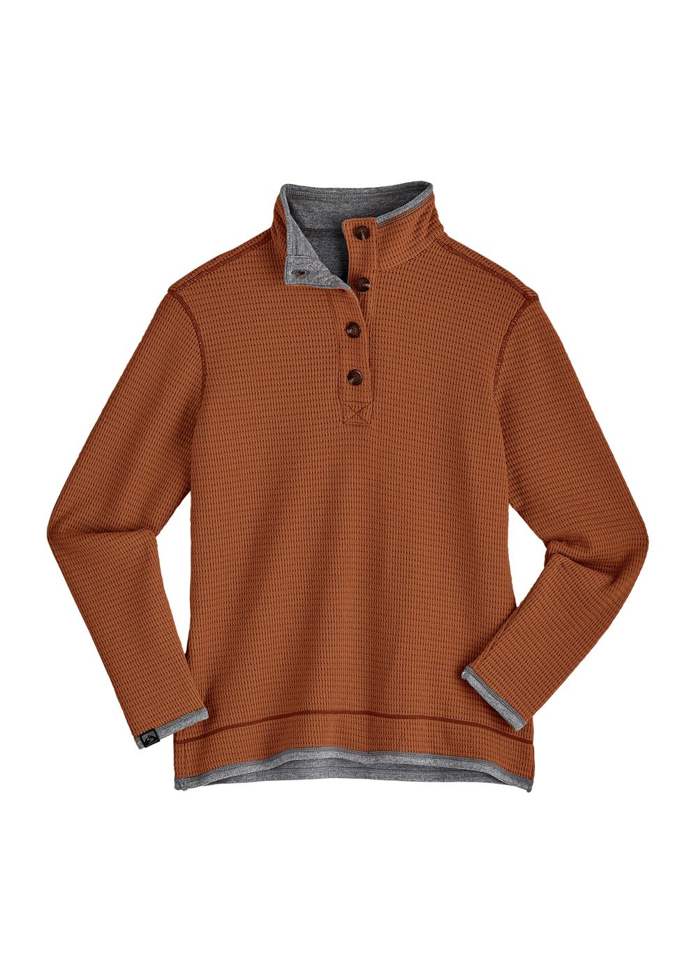 Storm Creek Women's Maverick Waffle Knit Button Up