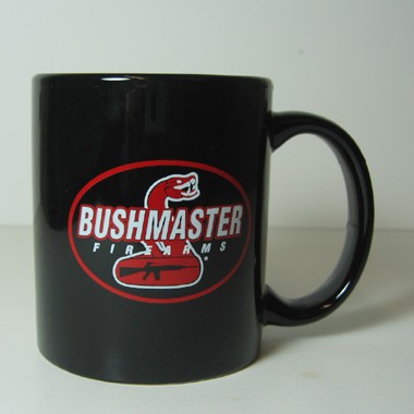 11 oz Black Ceramic Mug 1