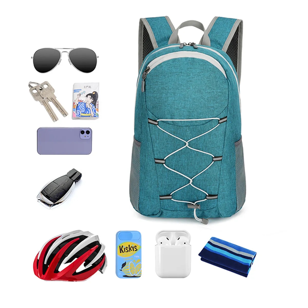 Outdoor Foldable Camping Hiking Daypack Travel Backpack 3
