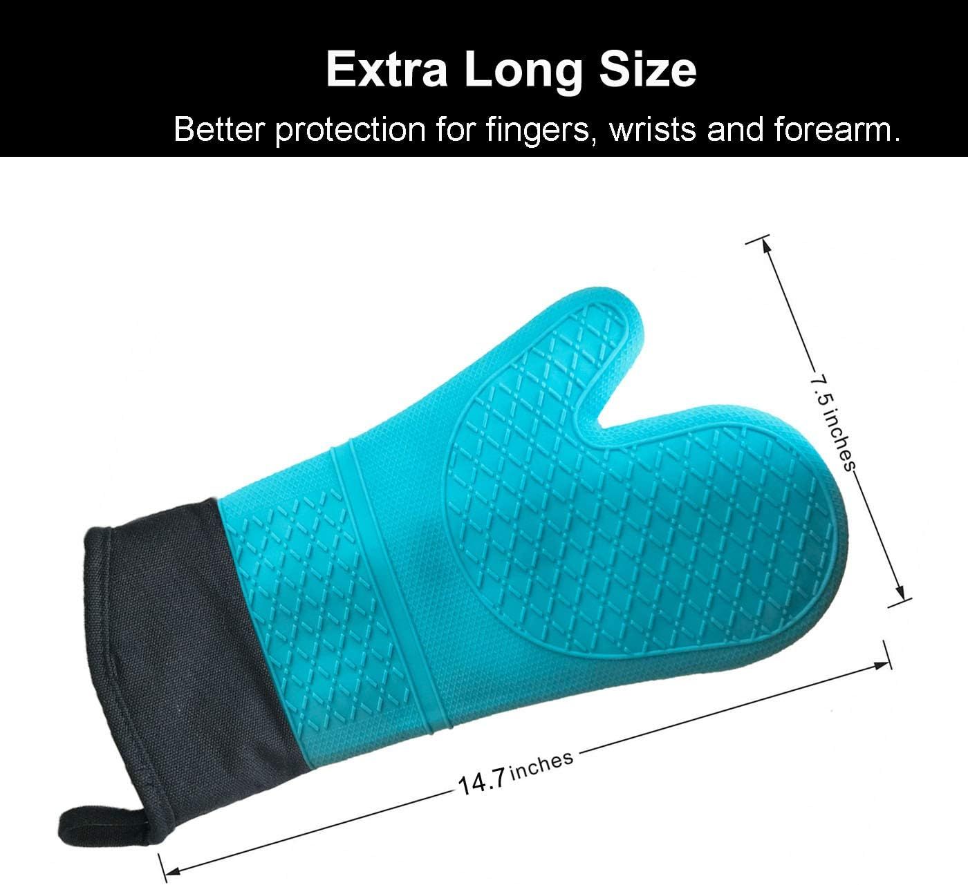 Silicone baking mitt 2