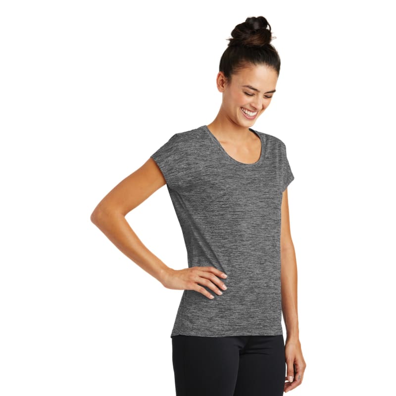 Sport-Tek Women's PosiCharge Electric Heather Sporty Tee. 65