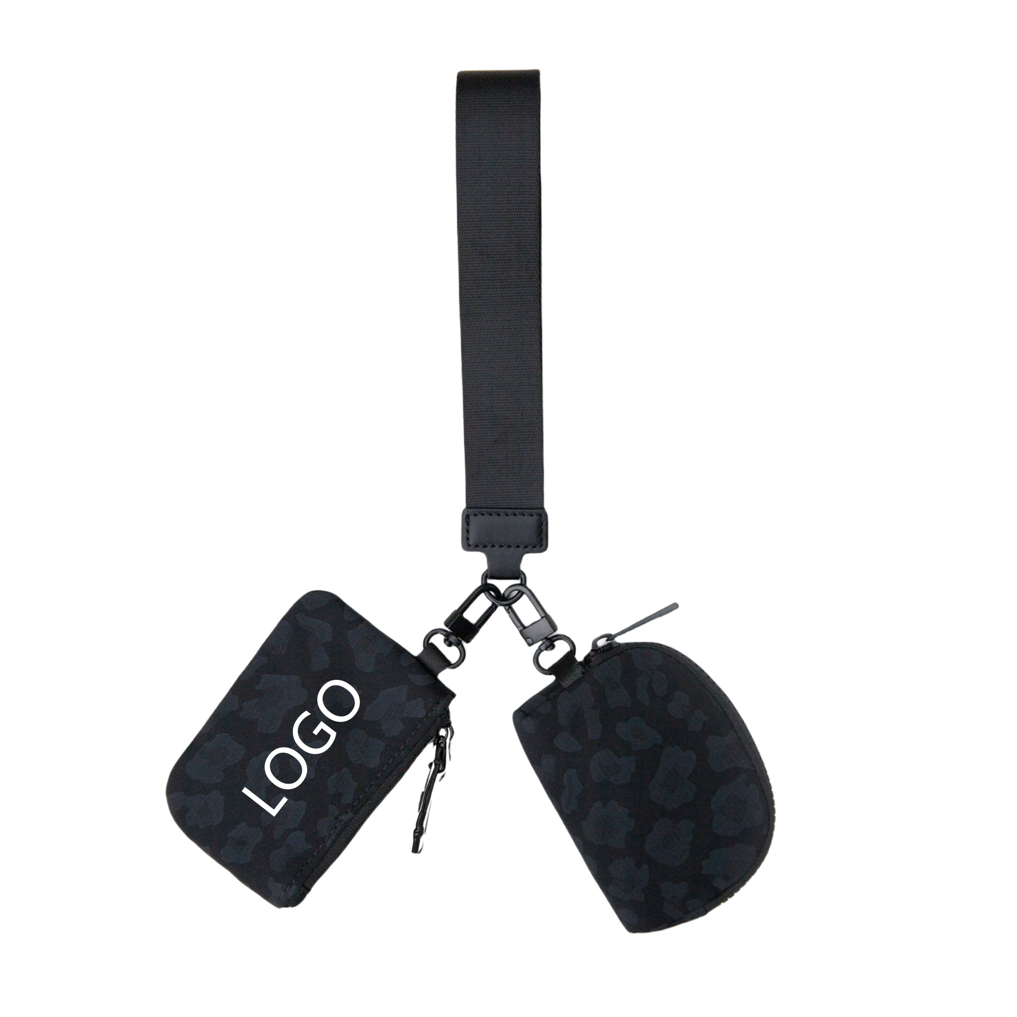 Women Portable Mini Keychain Pouch Wristlet Wallet 3