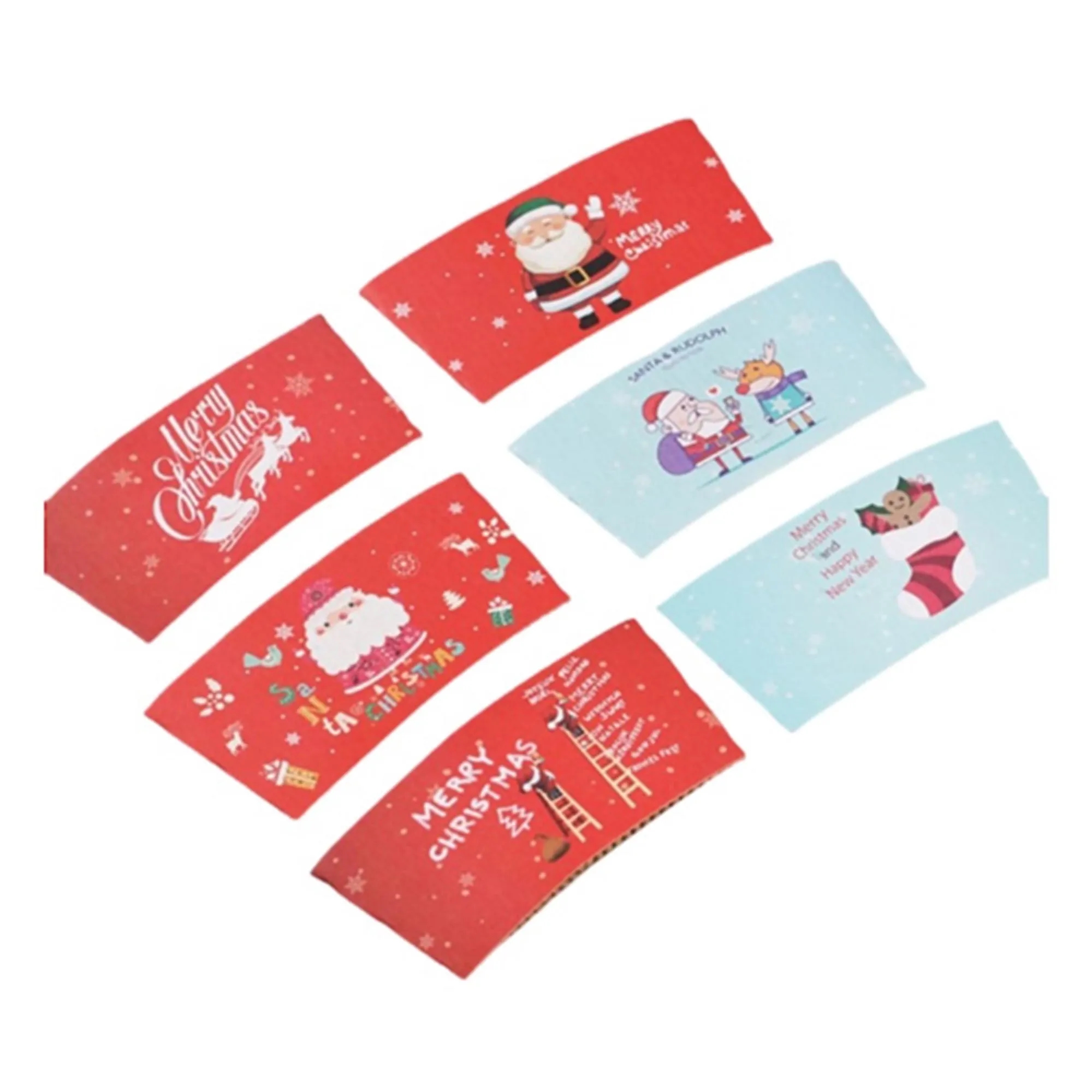 Craft Paper Coffee Cup Sleeves 5