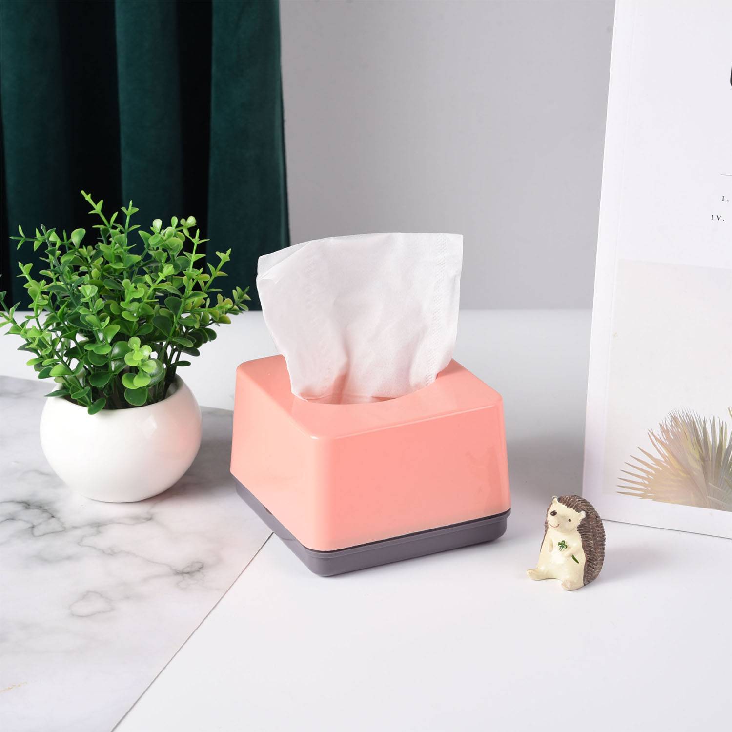 Thick small tissue box for home living room 5