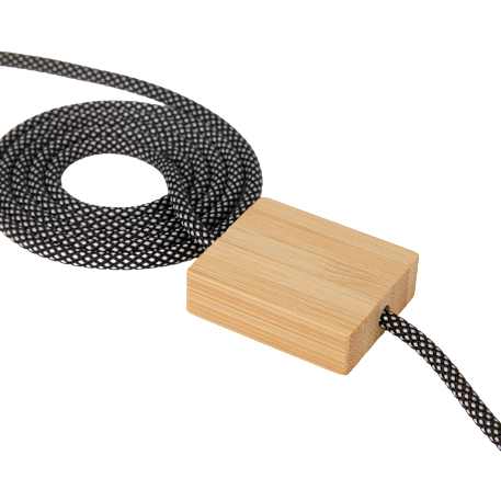 FSC® 100% Bamboo 5-in-1 100W Laptop Charging Cable 1