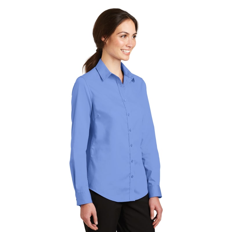 Port Authority Ladies SuperPro Twill Shirt. 30
