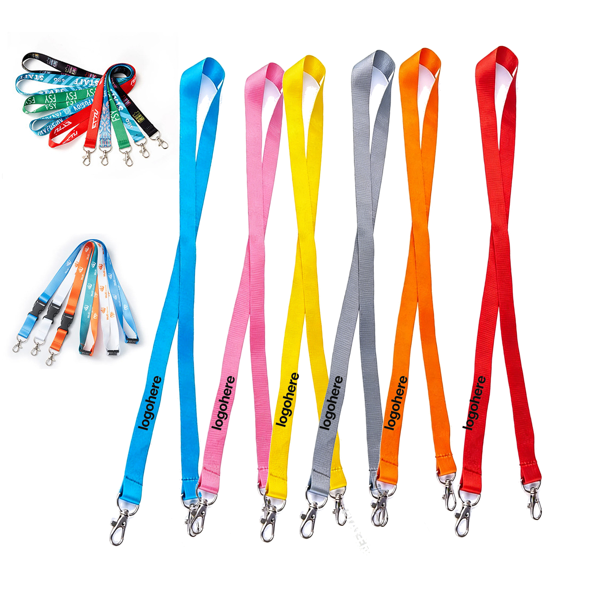 MOQ 10 ID Badge Neck Strap 2