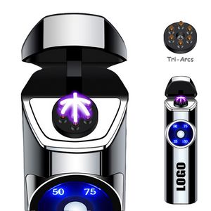 Three Electric Arc Lighter With Flip Cap And USB Charging 30