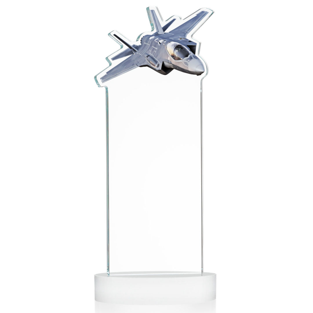 Top Gun Award on Alberton Base - White 7