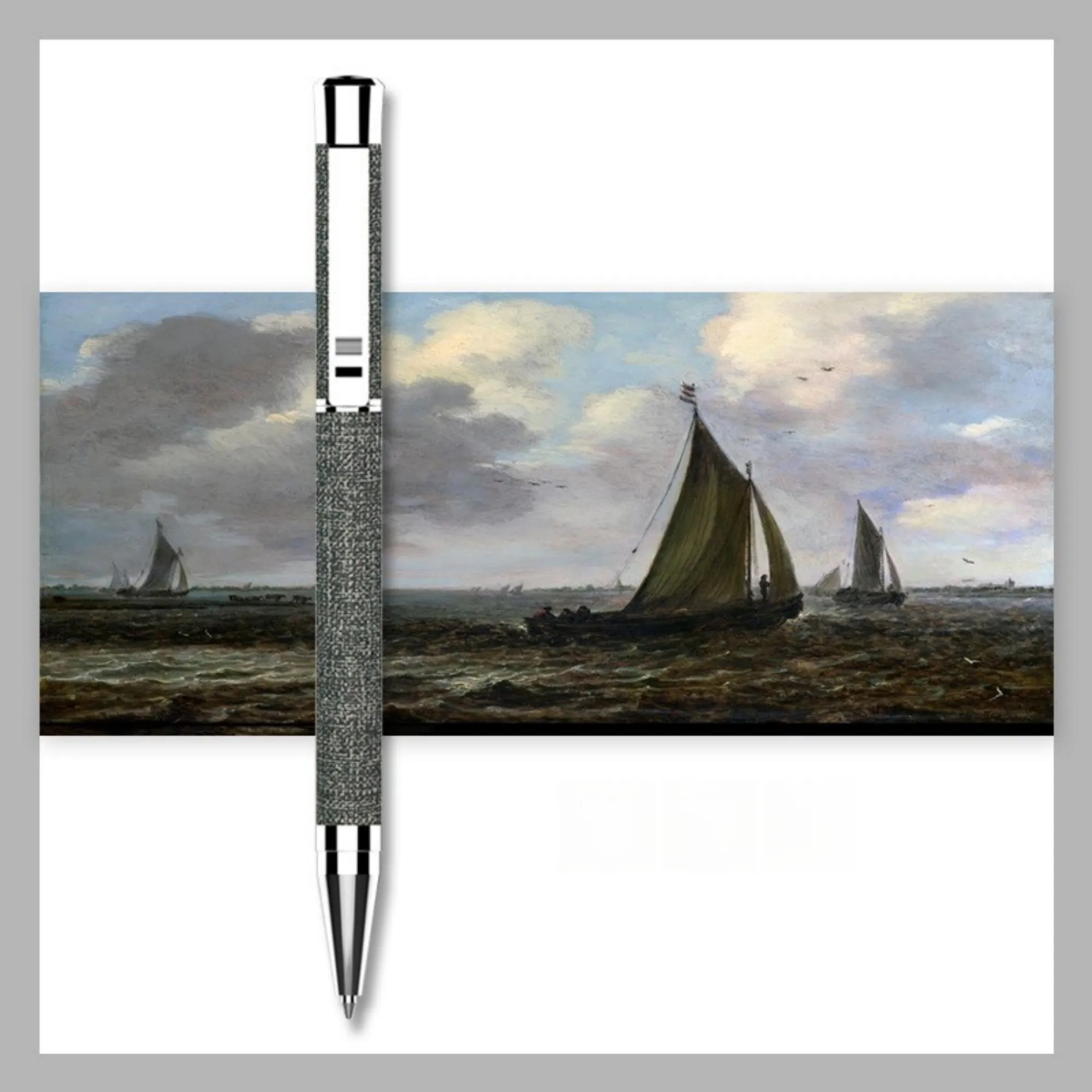 Twist Action PU Leather & Metal Business Pen 4