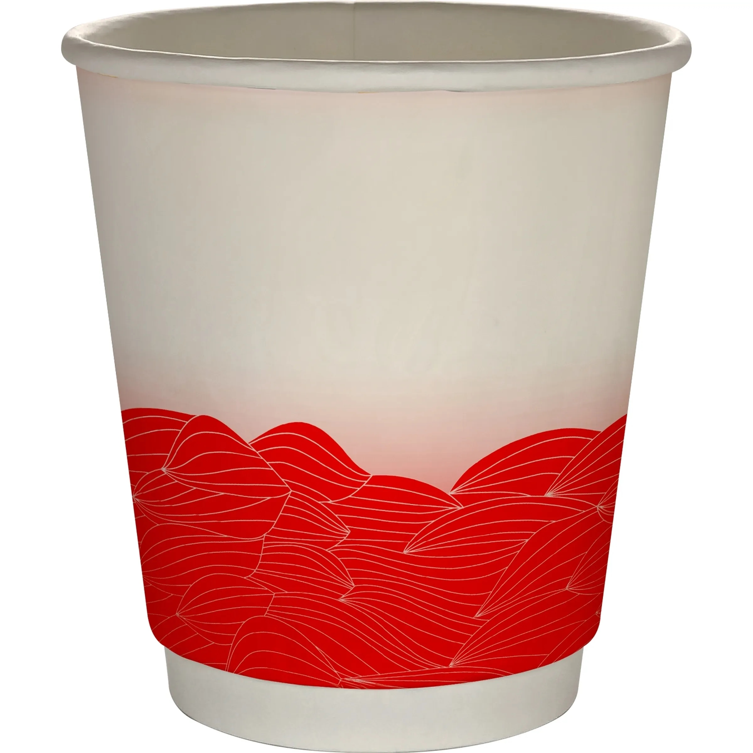 10 oz Full Color Turbulent Waves Insulated Paper Cup 15