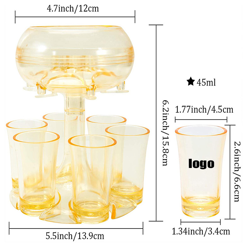 Transparent wine set wine dispenser liquor beer party pouring artifact 1