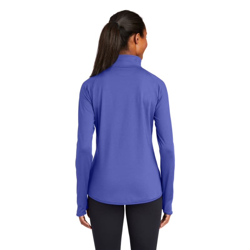 Sport-Tek Women's Sport-Wick Stretch 1/4-Zip Pullover. 12