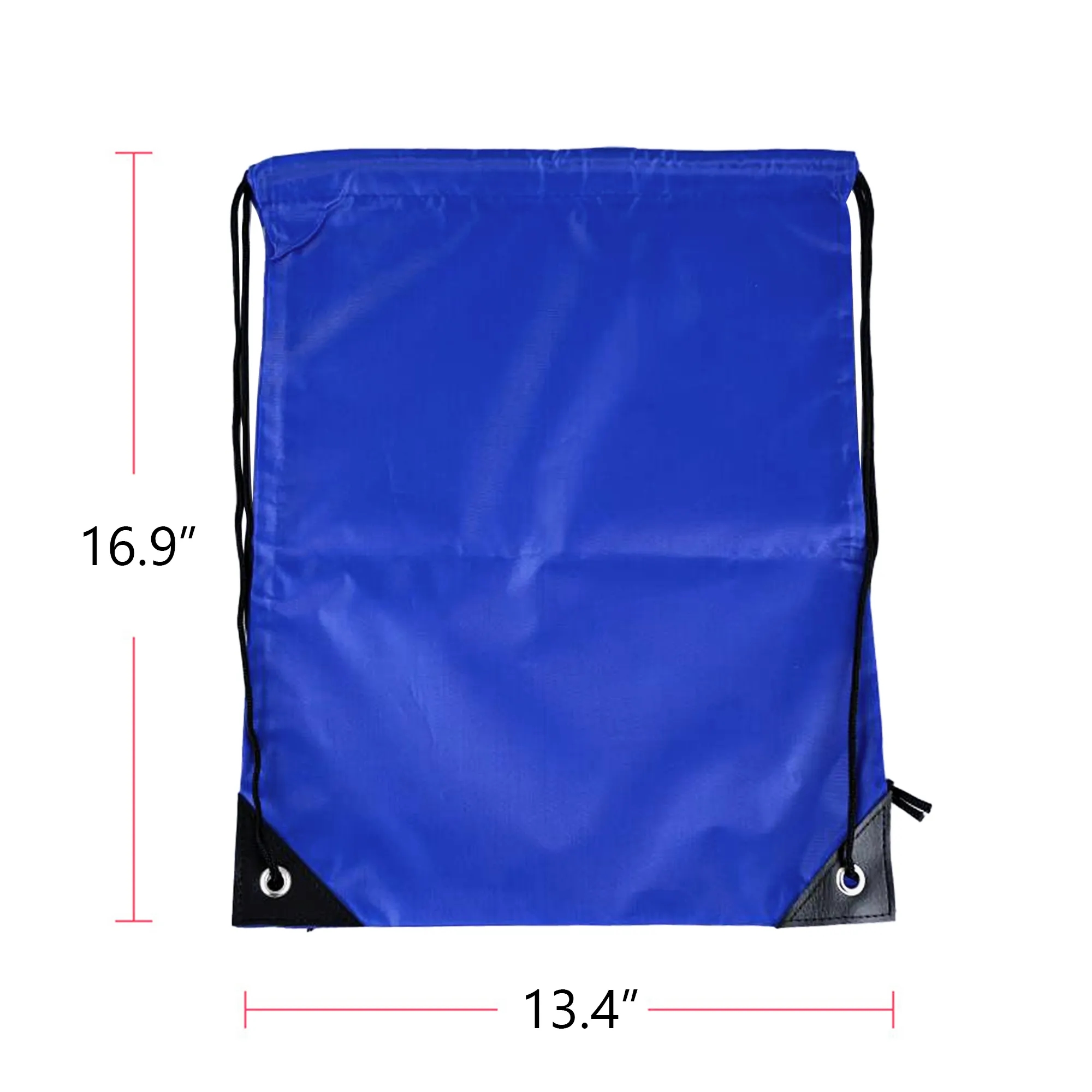 Custom 210D Polyester Drawstring Backpack Cinch Bag 3