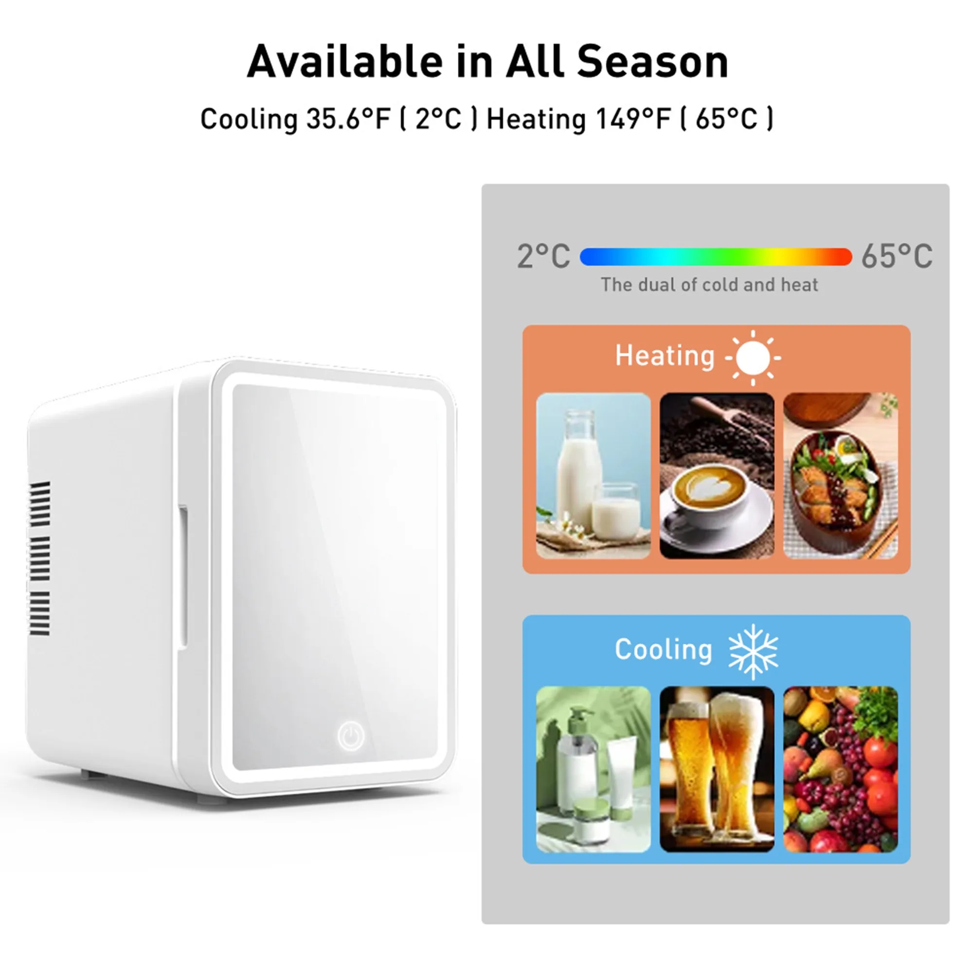 Portable Car Refrigerator 4L 4