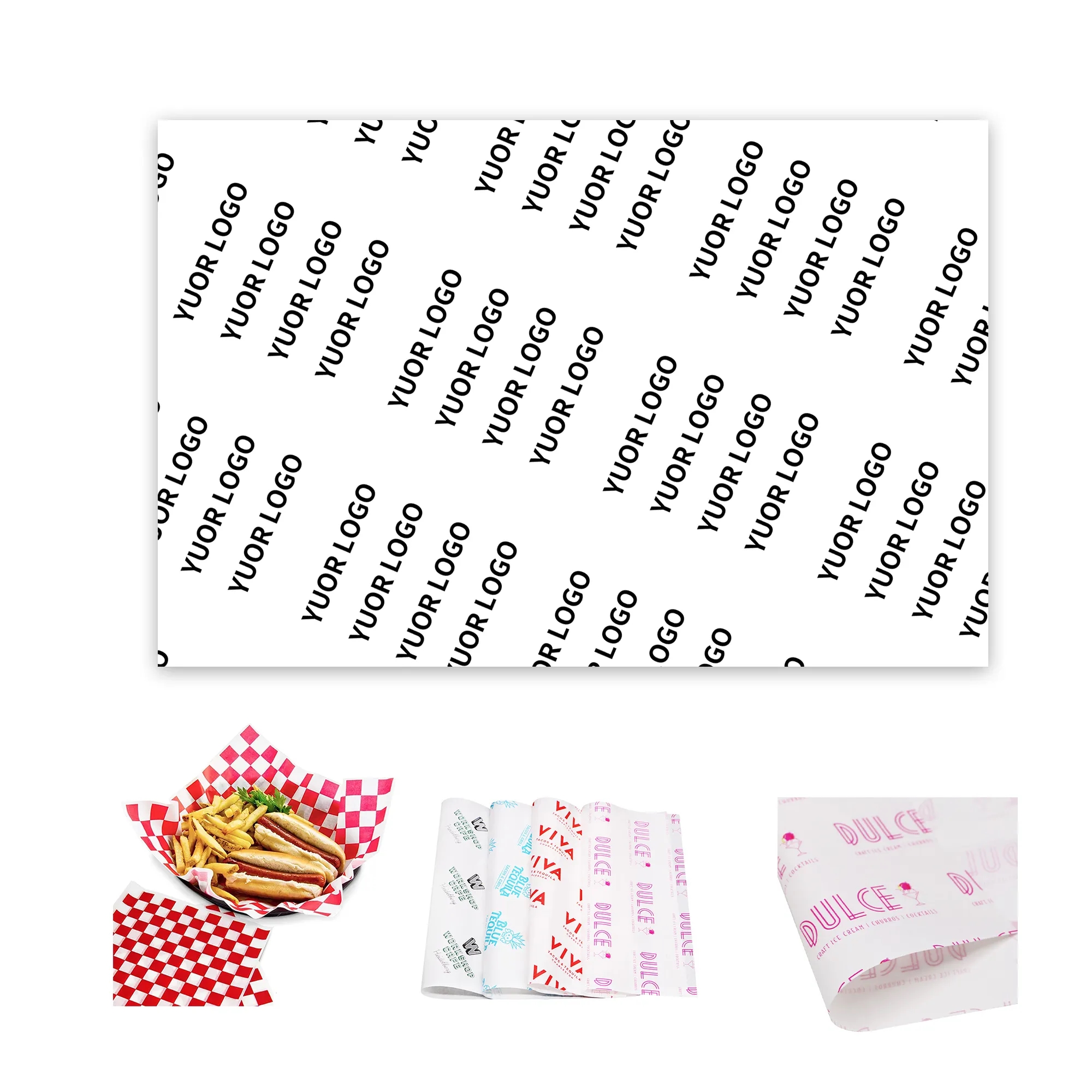 Grease-Absorbent Food Wrap Paper 2
