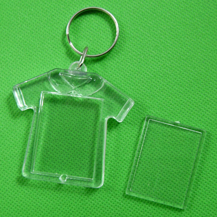Clear Acrylic Plastic Keychain 1