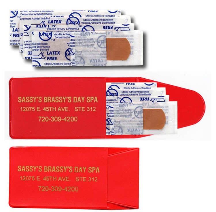 Pocket Band-Aid Holder - 4 bandages 5