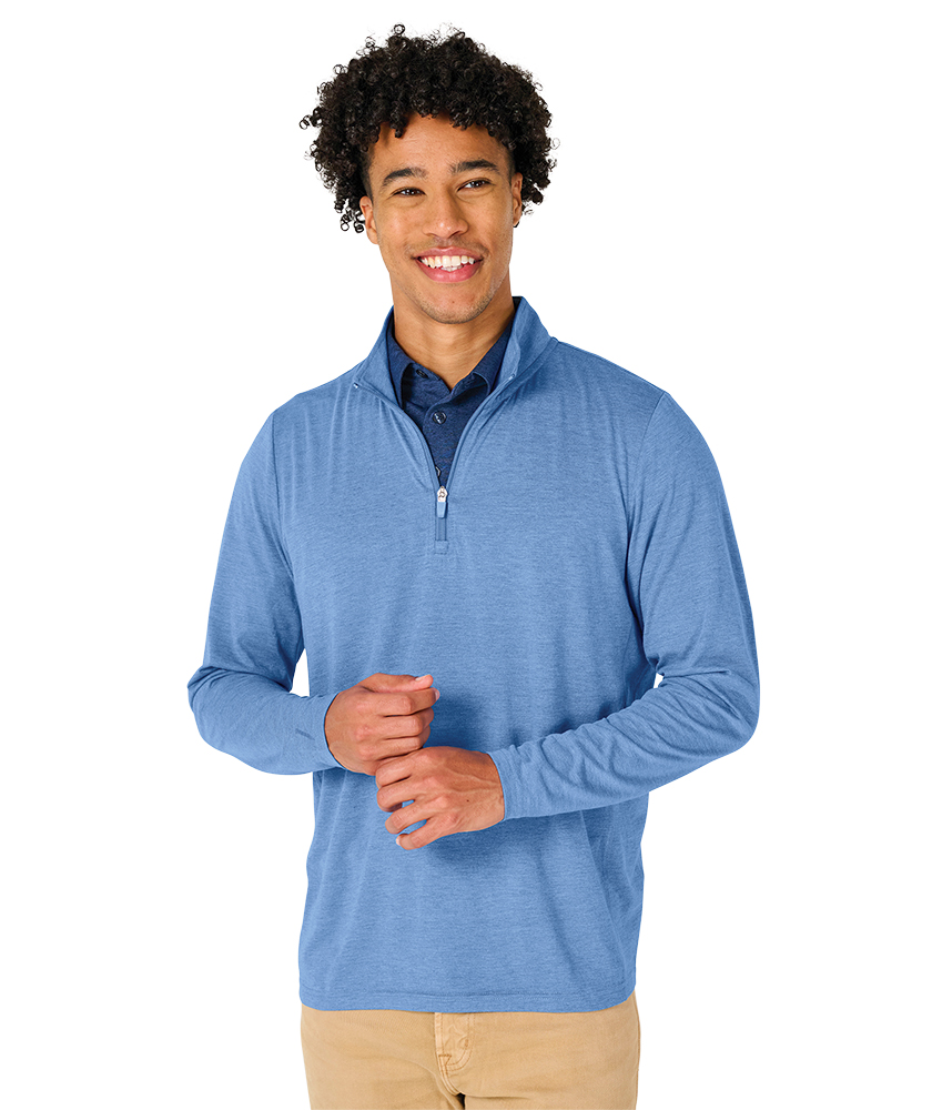 Men's Vista Tri-Blend Quarter Zip 48
