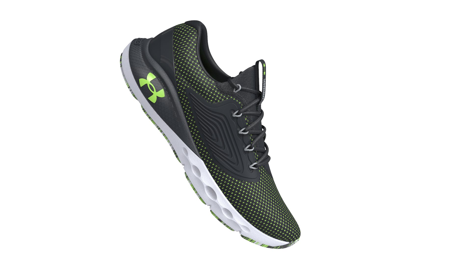 UA Charged Vantage 2 Marble Men's Running Shoes, custom athletic wear with logo imprint 5