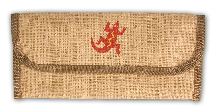 Hessian Laminated Jute/Burlap Document Envelope 1