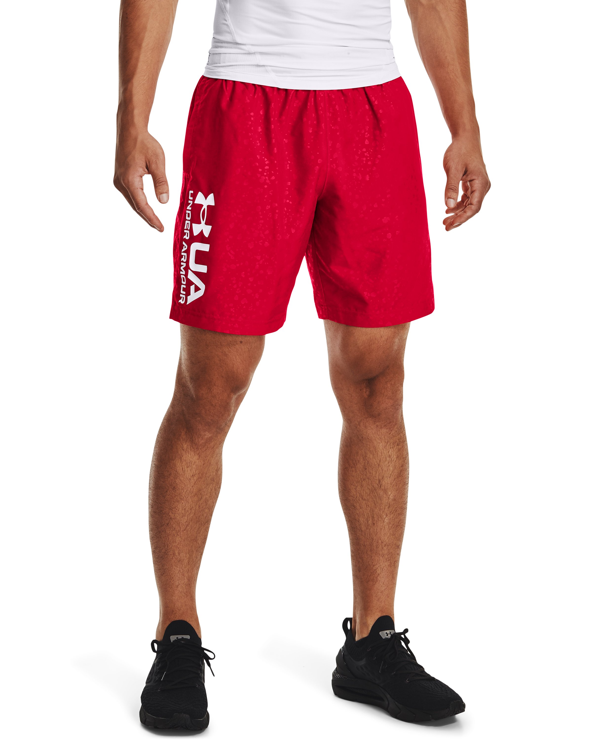 UA Woven Emboss Men's Shorts 5