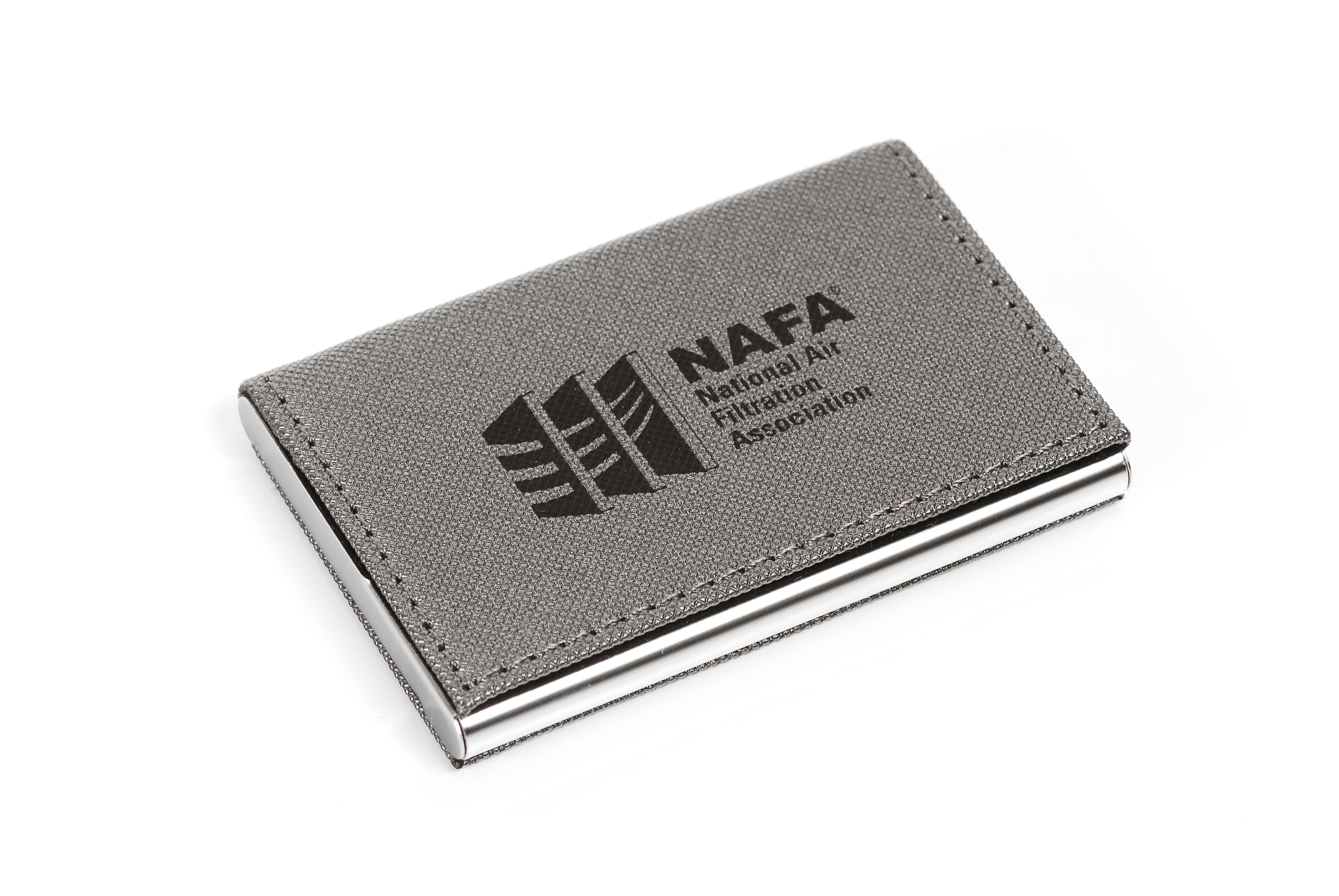 Gray and Black Business Card Case 3