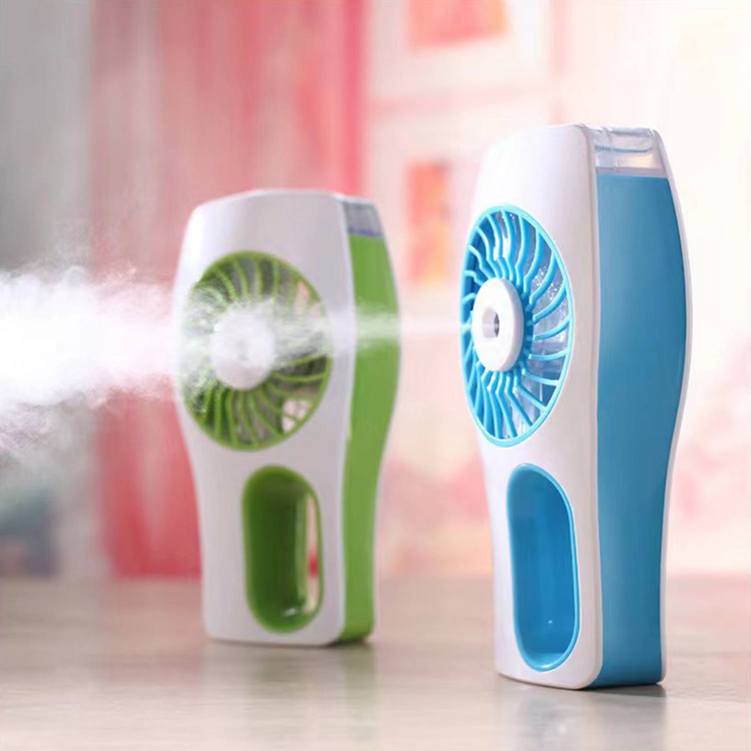 Portable Echargeable Spray Humidification Mini Electric Fan 6