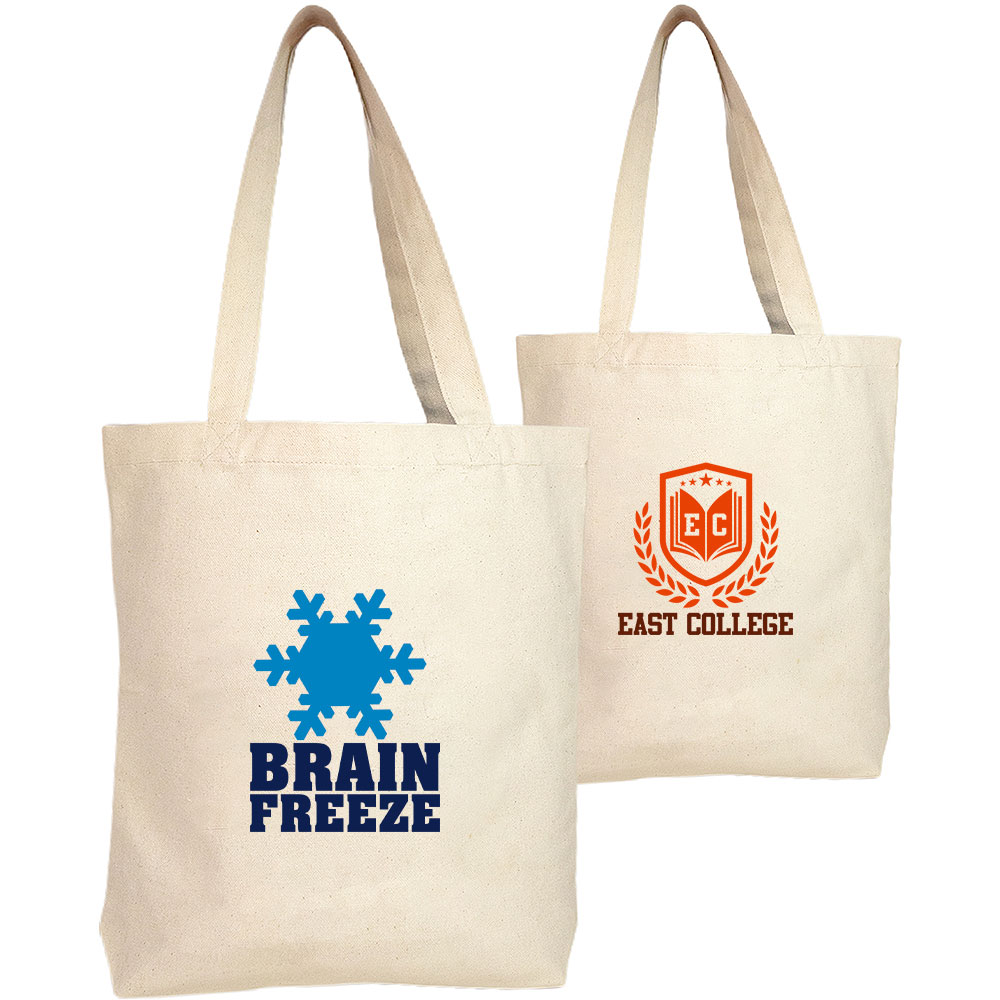 10 oz. Cotton Canvas Heavyweight Tote Bag - USA Made 2