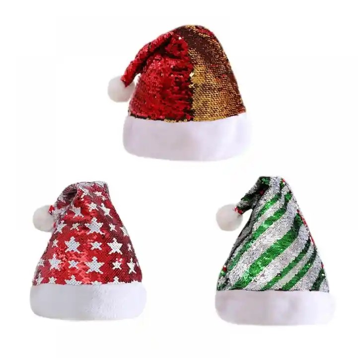 Christmas Sequins Hat 2