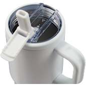Alpine 30oz Vac Insul Mug w/protective straw cover 160