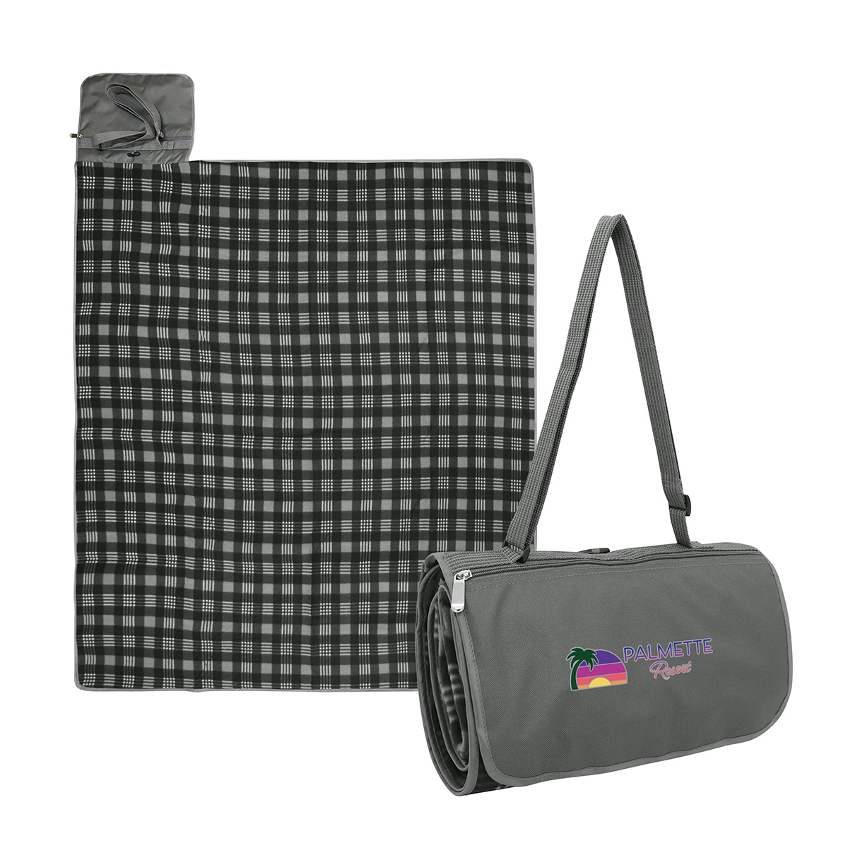 Premium Barrel Fleece Picnic Blanket 28