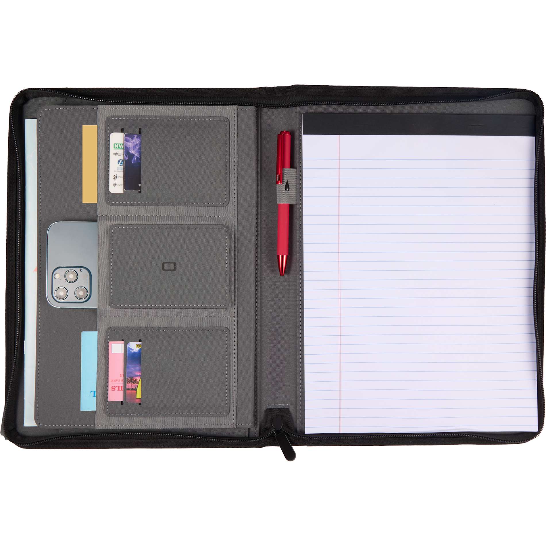 Puffer  Zippered Padfolio with FSC© Recycled Paper 27