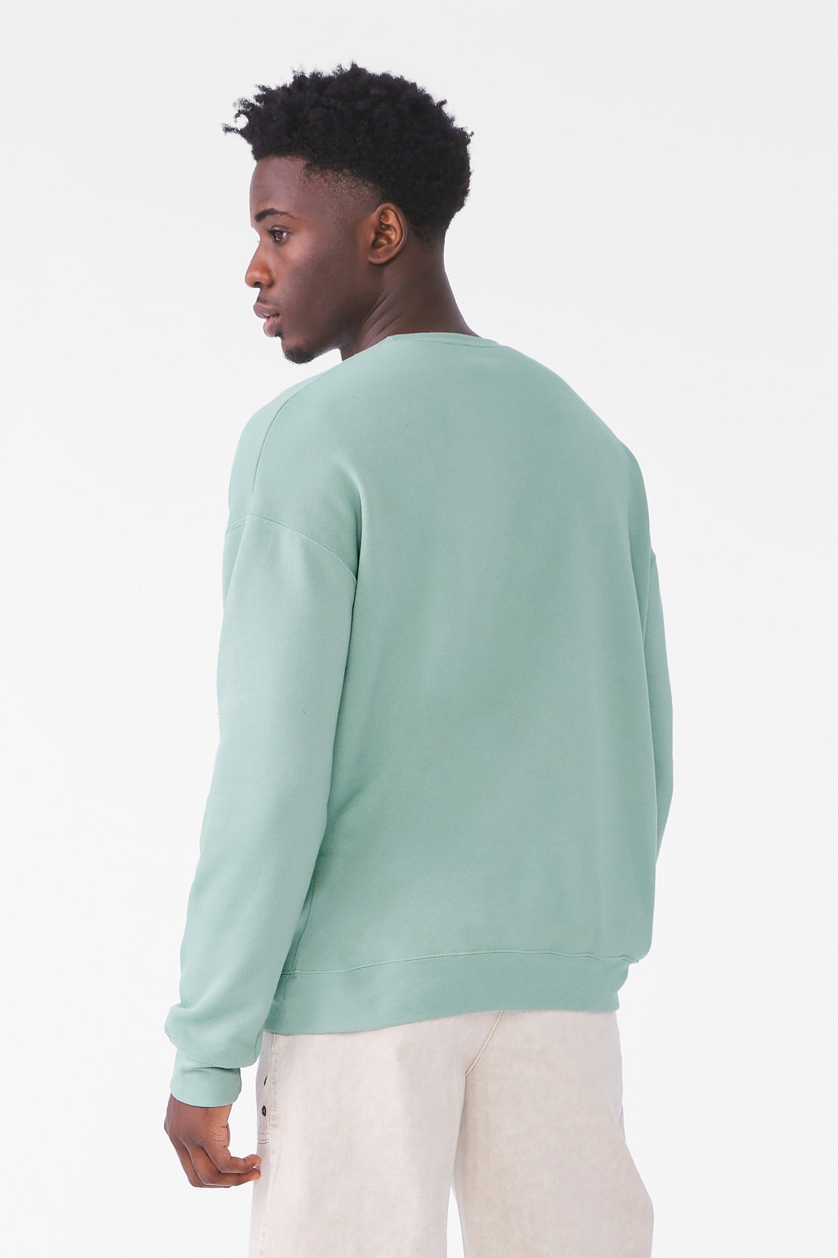 BELLA+CANVAS Unisex Sponge Fleece Drop Shoulder Sweatshirt. BC3945 34