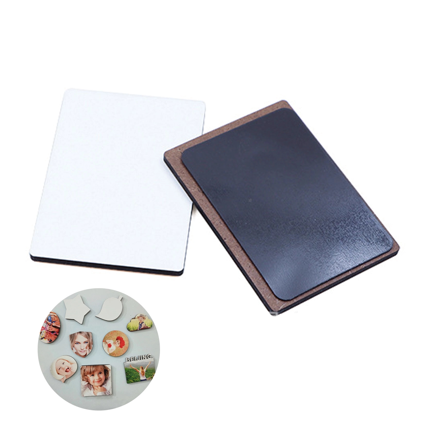 Wooden Fridge Magnet 4