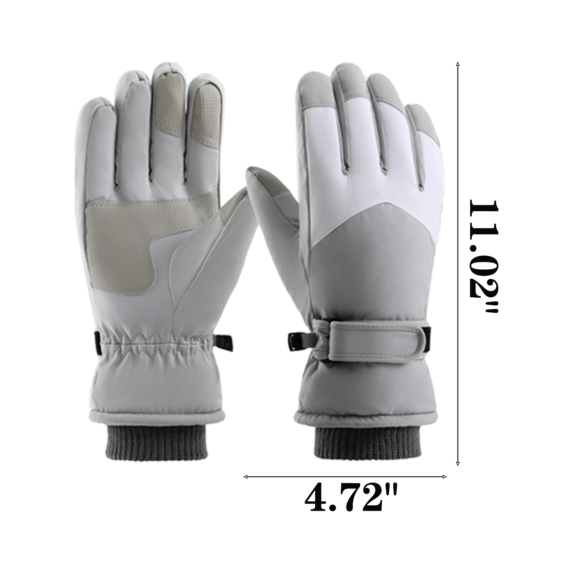 Waterproof Windproof Touchscreen Ski Gloves 1
