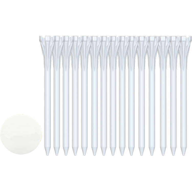 15 Flytee Tees 2-3/4", 1 Ball Marker 3