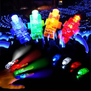 Multi Color LED Finger Light 7