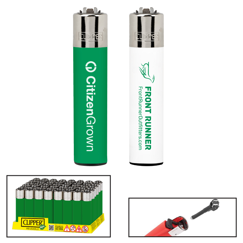 Clipper Refillable Flint Lighter 1