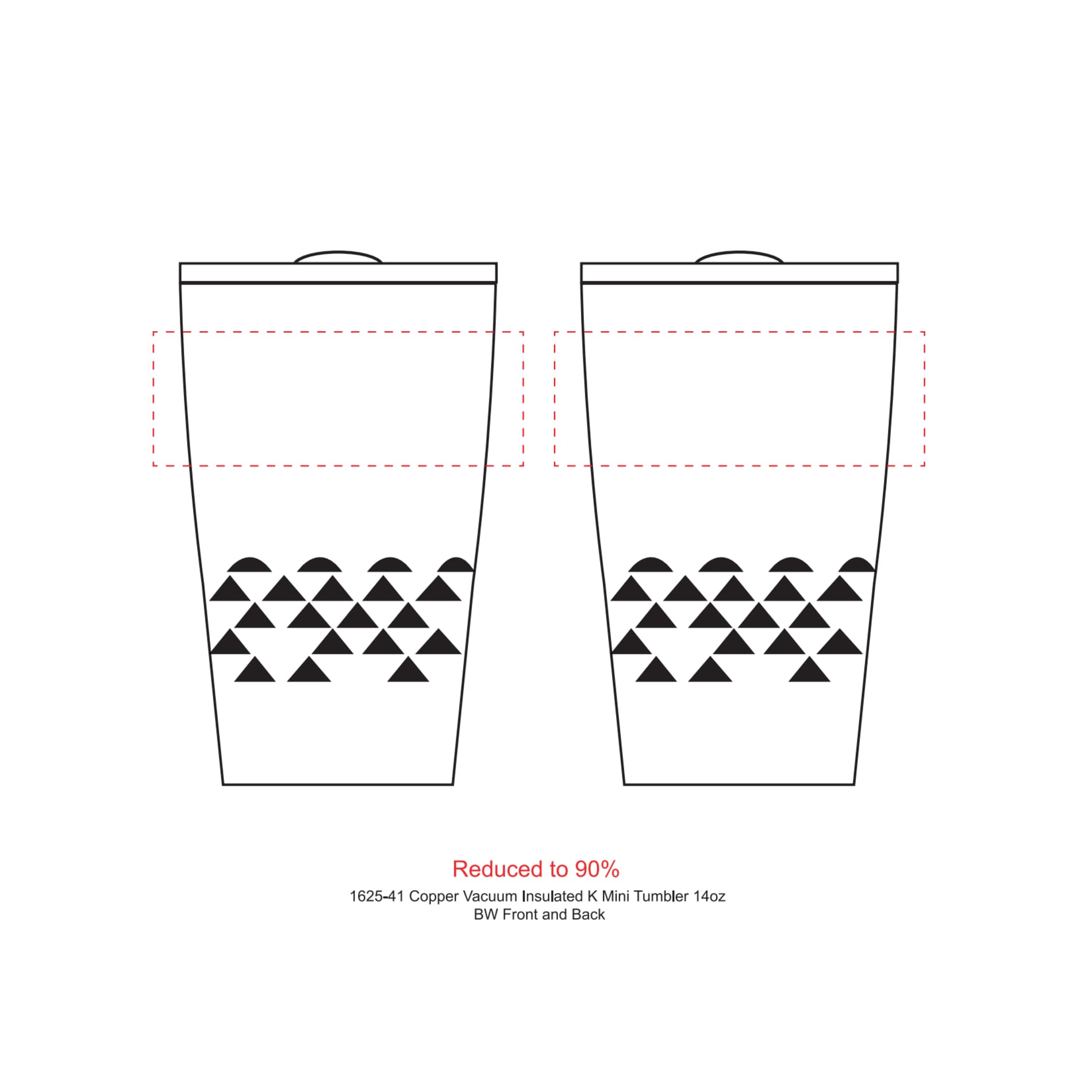 Copper Vacuum Insulated K Mini Tumbler 14oz 59