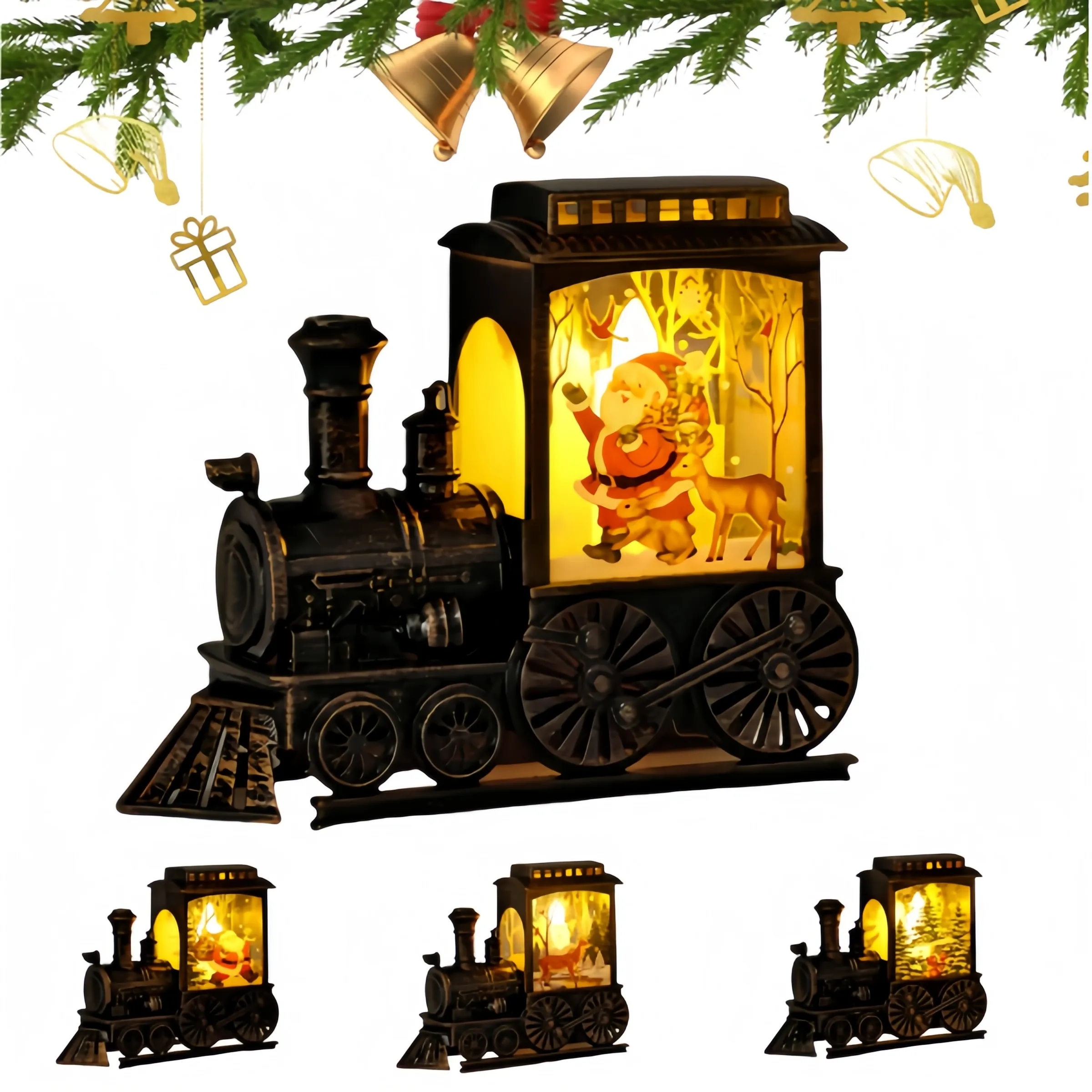 Christmas Vintage Train LED Bight Light 1
