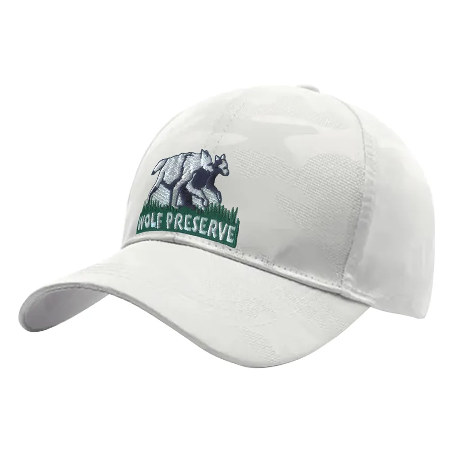 Dark Camou Polyester Baseball Cap 4