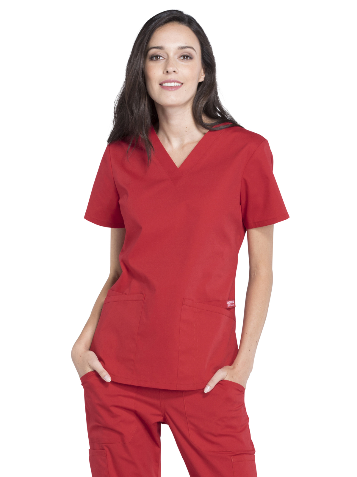 Cherokee - Workwear Professionals - Women's V-Neck Top 1