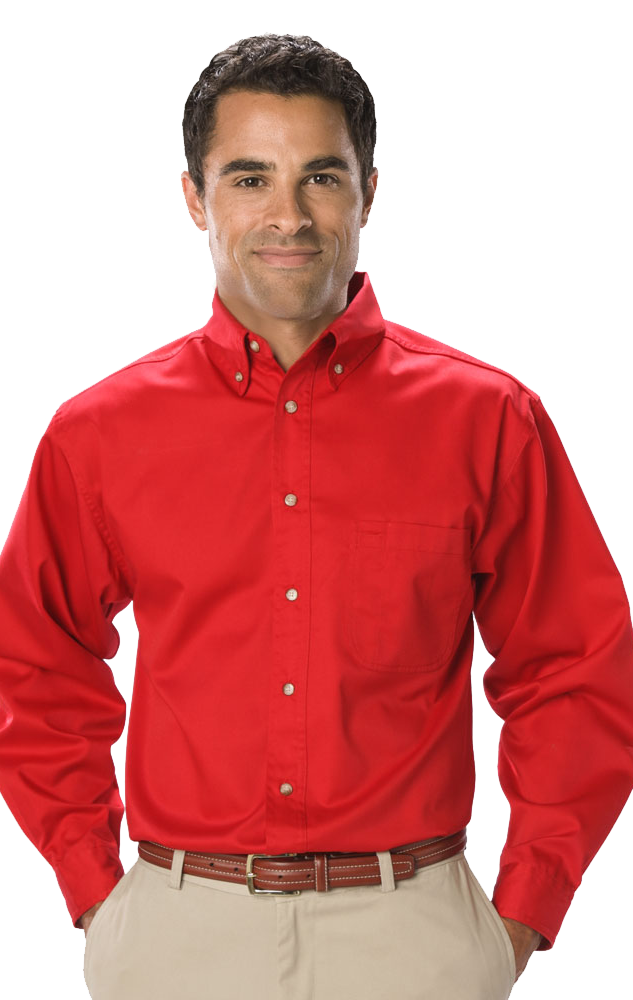Men's Scotchgard Twill L/S Shirt 13