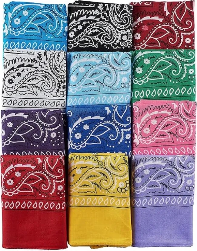 Custom Cotton Printed Bandana 7