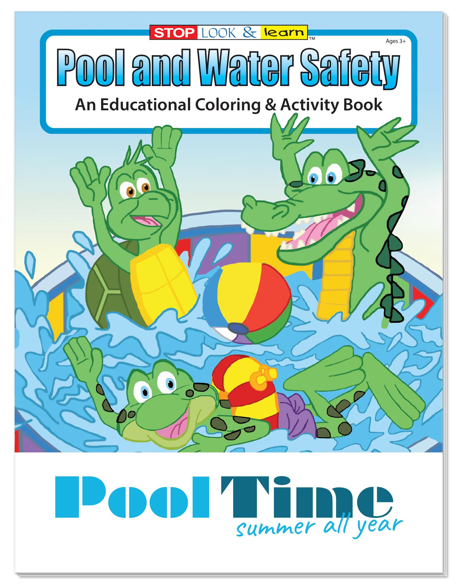 Good Value™ Coloring Book: Pool and Water Safety 3