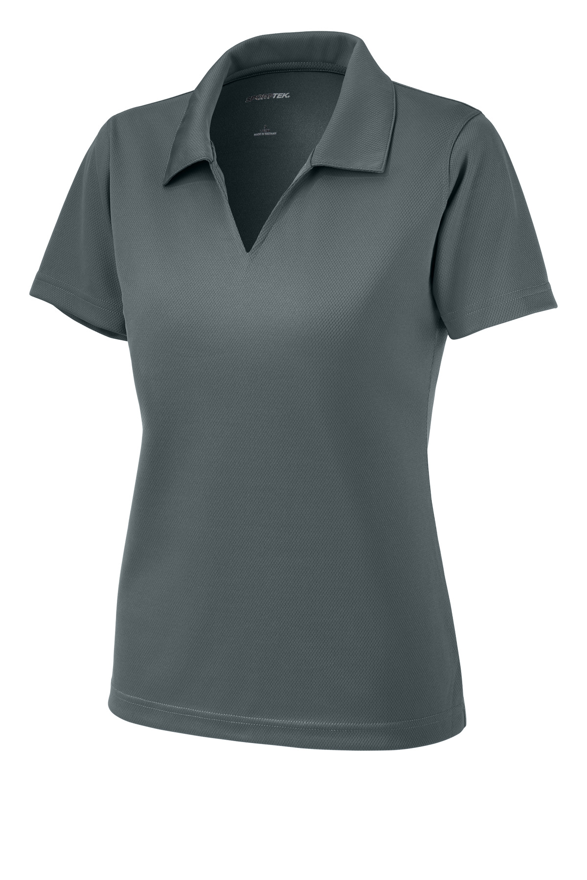 Sport-Tek Women's Dri-Mesh V-Neck Polo. L469 10