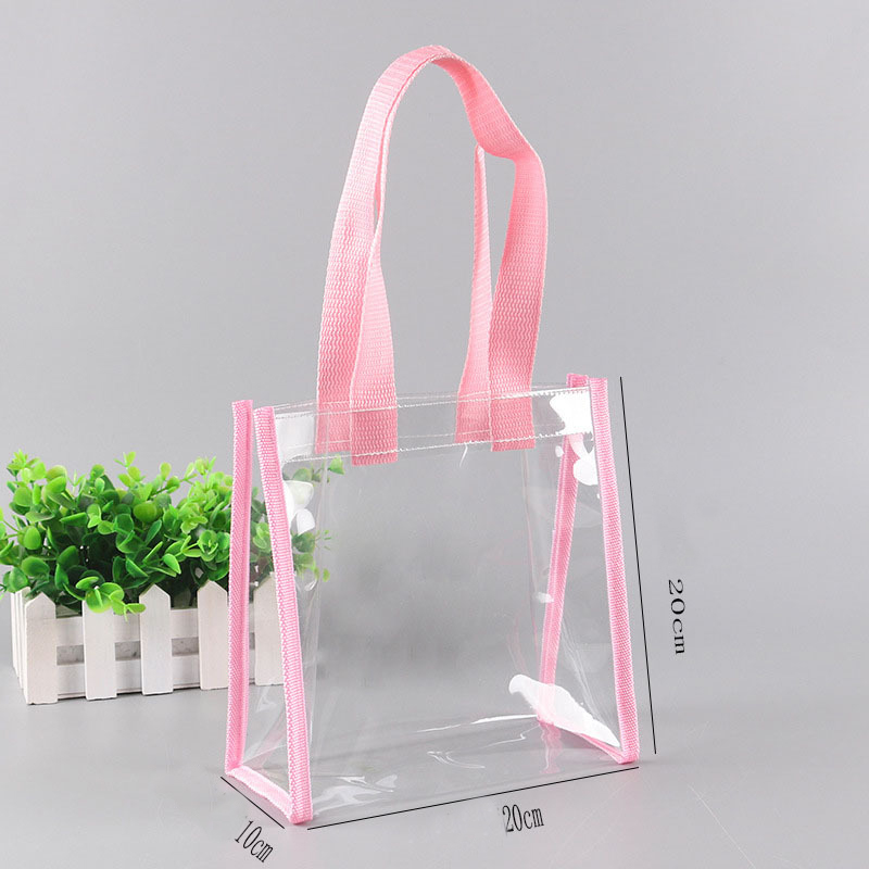 Reusable PVC Clear Tote Bag 12