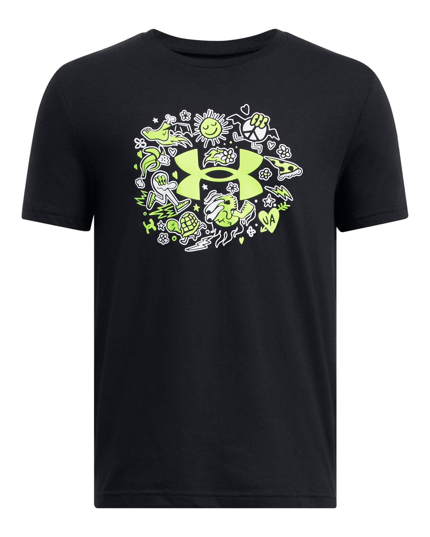 UA School Daze Logo Boys' Short Sleeve 2