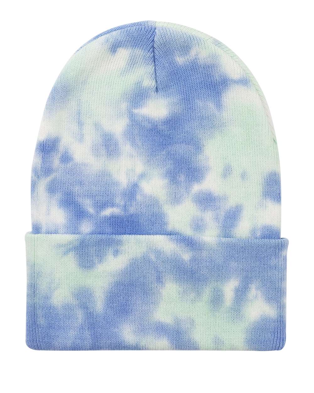 12" Tie-Dyed Cuffed Beanie - SP412 4